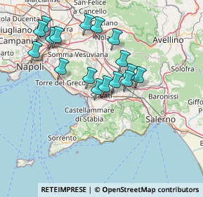 Mappa A3 Napoli - Reggio Calabria, 84018 Scafati SA, Italia (14.79706)