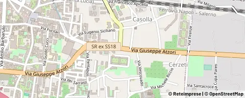 Mappa Nocera Inferiore