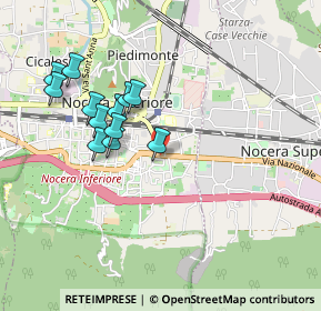 Mappa Via F. Pietro Lamberti, 84014 Nocera Inferiore SA, Italia (0.92583)