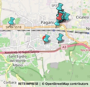 Mappa Via della Repubblica, 84016 Pagani SA, Italia (1.149)