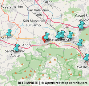 Mappa Via della Repubblica, 84016 Pagani SA, Italia (5.56)