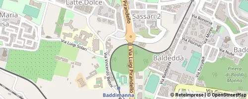 Mappa Sassari