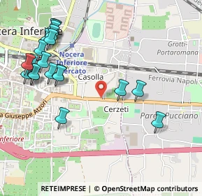 Mappa Via Catello Ferreri, 84014 Nocera Inferiore SA, Italia (0.661)