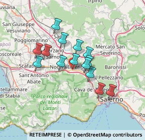 Mappa Via Catello Ferreri, 84014 Nocera Inferiore SA, Italia (5.68786)