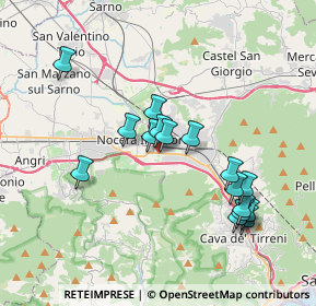 Mappa Via Catello Ferreri, 84014 Nocera Inferiore SA, Italia (3.79438)