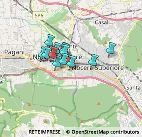 Mappa Via Catello Ferreri, 84014 Nocera Inferiore SA, Italia (1.17154)