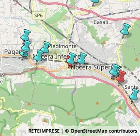 Mappa Via Catello Ferreri, 84014 Nocera Inferiore SA, Italia (2.56615)