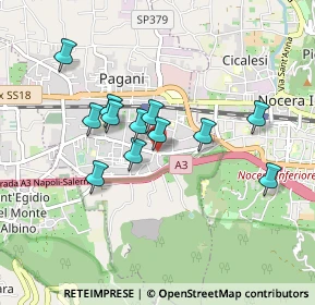 Mappa Piazza Bernardo D'Arezzo, 84016 Pagani SA, Italia (0.80333)
