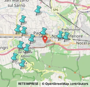Mappa Piazza Bernardo D'Arezzo, 84016 Pagani SA, Italia (2.25417)