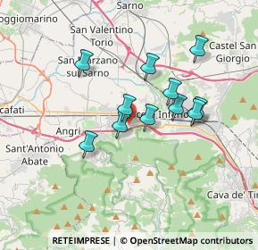 Mappa Piazza Bernardo D'Arezzo, 84016 Pagani SA, Italia (3.04364)
