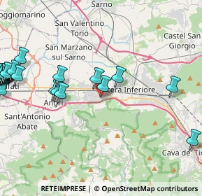 Mappa Piazza B. d'Arezzo, 84016 Pagani SA, Italia (6.064)