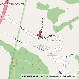 Mappa Via Eritrea, 32, 84081 Baronissi, Salerno (Campania)