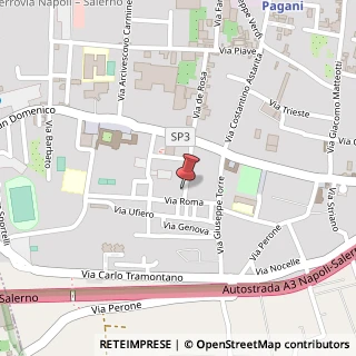 Mappa Via Bartolomeo Mangino, 64, 84016 Pagani, Salerno (Campania)