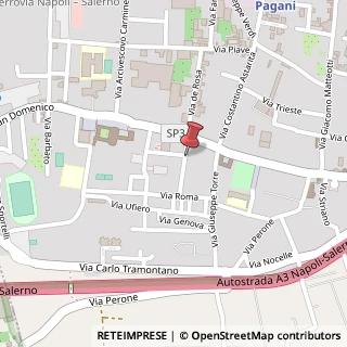 Mappa Via Bartolomeo Mangino, 84016 Pagani SA, Italia, 84016 Pagani, Salerno (Campania)