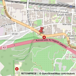 Mappa Via G. Atzori, 285, 84014 Nocera Inferiore, Salerno (Campania)