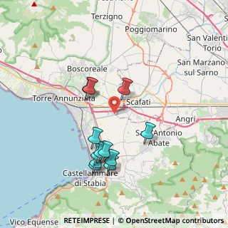 Mappa Via Campo Aviazione 22 Centro Commerciale La Cartiera, 80045 Pompei NA, Italia (3.875)