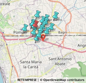 Mappa Via delle Industrie, 84018 Scafati SA, Italia (1.36882)