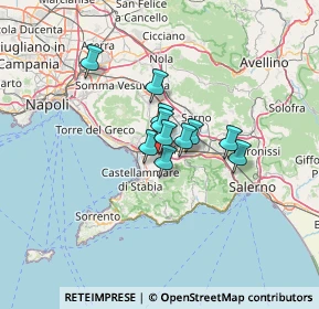 Mappa Via delle Industrie, 84018 Scafati SA, Italia (7.93545)