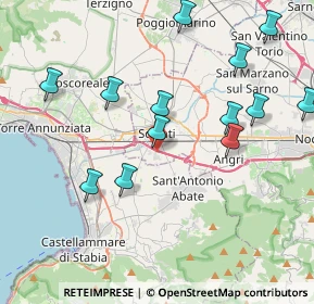 Mappa Via delle Industrie, 84018 Scafati SA, Italia (4.64385)