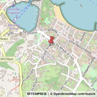 Mappa Via delle Terme, 52, 80077 Ischia, Napoli (Campania)