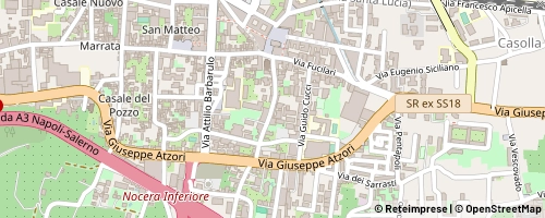 Mappa Nocera Inferiore