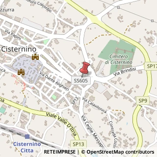 Mappa Via Ostuni, 46, 72014 Cisternino, Brindisi (Puglia)