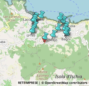 Mappa Via Montecito, 80074 Casamicciola Terme NA, Italia (0.9215)