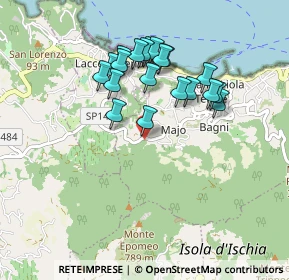 Mappa Via Montecito, 80074 Casamicciola Terme NA, Italia (0.8705)