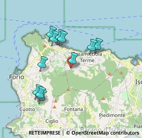 Mappa Via Montecito, 80074 Casamicciola Terme NA, Italia (1.82636)