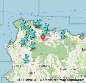 Mappa Via Montecito, 80074 Casamicciola Terme NA, Italia (1.60538)