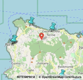 Mappa Via Montecito, 80074 Casamicciola Terme NA, Italia (3.57909)