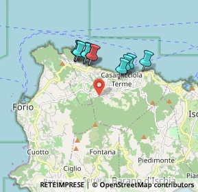 Mappa Via Montecito, 80074 Casamicciola Terme NA, Italia (1.51818)
