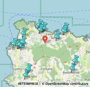 Mappa Via Montecito, 80074 Casamicciola Terme NA, Italia (2.28333)