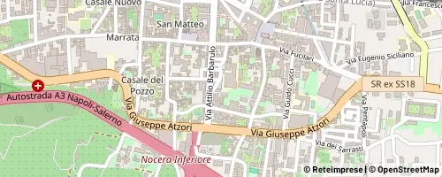 Mappa Nocera Inferiore