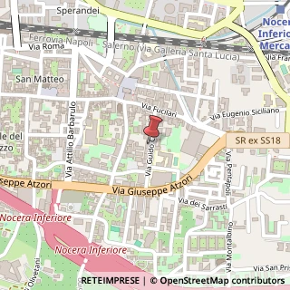 Mappa Via Guido Cucci, 32, 84014 Nocera Inferiore, Salerno (Campania)