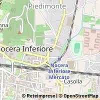 Kaart Nocera Inferiore