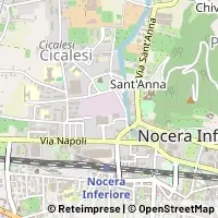 Kort Nocera Inferiore