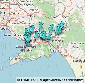 Mappa Via Alfonso Libroia, 84014 Nocera Inferiore SA, Italia (9.86947)