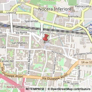Mappa Via San Gerardo, 4, 84014 Nocera Inferiore, Salerno (Campania)