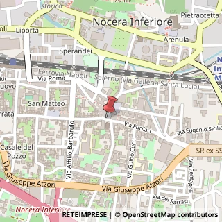 Mappa Piazza Giovanni Amendola, 84014 Nocera Inferiore SA, Italia, 84014 Nocera Inferiore, Salerno (Campania)