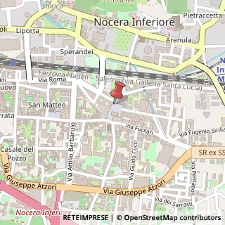 Mappa Piazza diaz 10, 84014 Nocera Inferiore, Salerno (Campania)