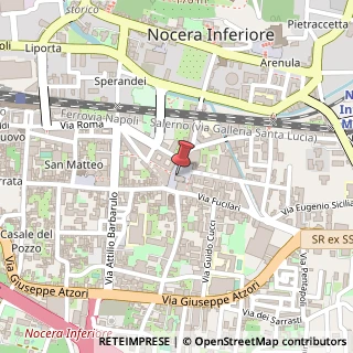 Mappa Piazza G. Amendola, 1, 84014 Nocera Inferiore, Salerno (Campania)