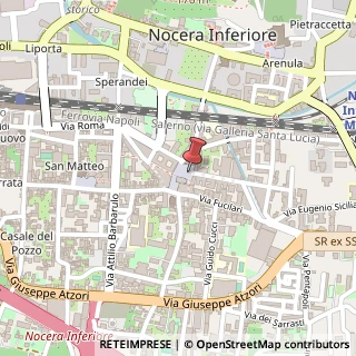 Mappa Piazza Armando Diaz, 12, 84014 Nocera Inferiore, Salerno (Campania)