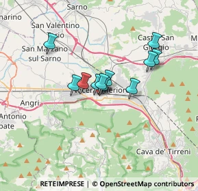 Mappa Piazza Giovanni Amendola, 84014 Nocera Inferiore SA, Italia (2.55636)