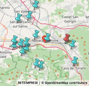 Mappa P.za Armando Diaz, 84014 Nocera Inferiore SA, Italia (4.73824)