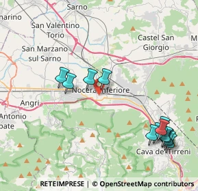 Mappa P.za Armando Diaz, 84014 Nocera Inferiore SA, Italia (5.11083)