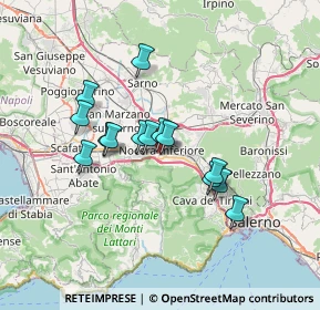 Mappa Piazza Giovanni Amendola, 84014 Nocera Inferiore SA, Italia (5.93143)