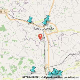 Mappa Contrada Ritunno Piccolo, 70010 Locorotondo BA, Italia (3.99083)
