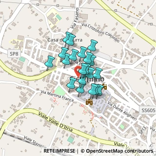 Mappa Via San Quirico, 72014 Cisternino BR, Italia (0.141)