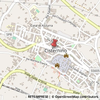 Mappa Via roma 117, 72014 Cisternino, Brindisi (Puglia)
